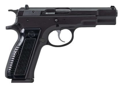 CZ 75 Retro 9mm DA/SA Pistol - Black, Steel Frame, 16+1 Capacity