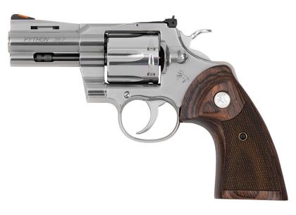 Colt Python 3" .357 Magnum Revolver - 2nd Gen Stainless Elegance