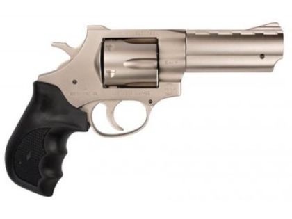 Windicator .357 Magnum Nickel Revolver - 4" Barrel, 6-Shot, Steel Frame