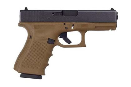 Glock G19 Gen 4 - Compact 9mm Polymer Pistol for Concealed Carry