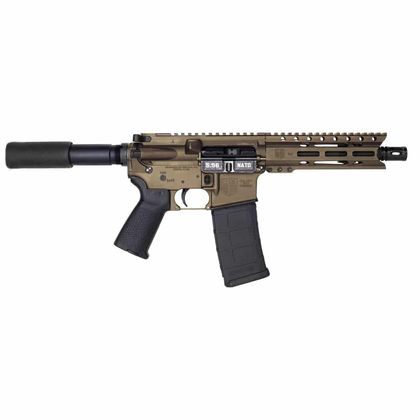 Diamondback DB15 Gen 1 Midnight Bronze 5.56 NATO Pistol, 7" Barrel