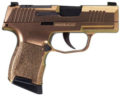 Sig Sauer P365 Super Sonic Gold 9mm Semi-Auto Pistol, Gen 1
