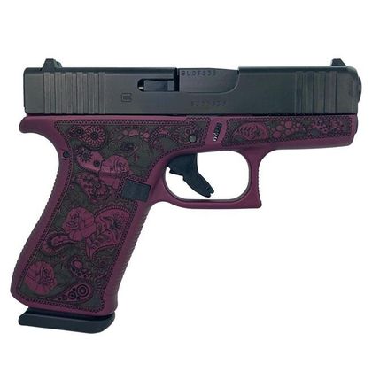 GLOCK 43X Gen 1 Compact 9mm Black Cherry Conceal Carry Pistol