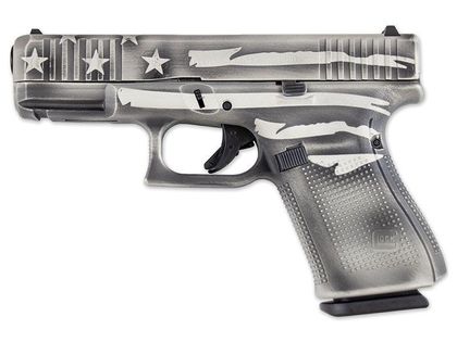 Glock 19 Gen 5 FS 9mm - Battlefield Gray, 15-Round Compact Pistol