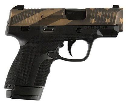 Honor Guard Gen 1 Compact 9mm Pistol - 3.2" Barrel, Interchangeable Grip