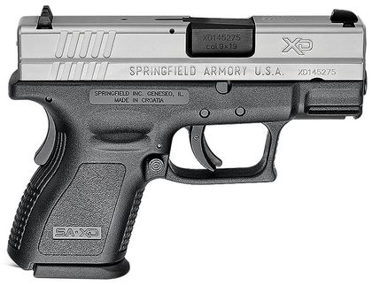 Springfield XD Sub-Compact 9mm Gen 1 - Enhanced Safety Carry Pistol