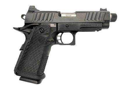 Staccato C2 DPO Gen 1: 9mm Optic-Ready Pistol w/3.9" Bull Barrel, 16rd