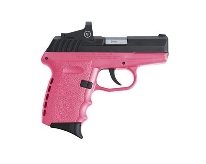SCCY CPX-2 Gen 1 Compact 9mm DAO Pistol with Pink Polymer Grip