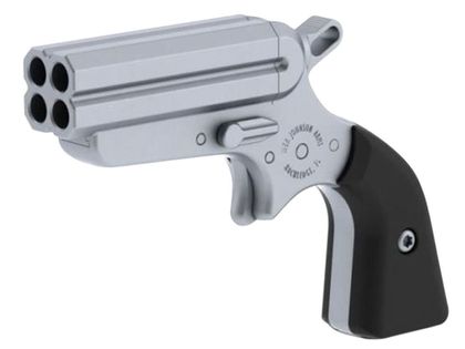 Iver Johnson Pocket Ace .22 LR Stainless Quad Barrel Derringer