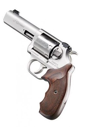 Kimber K6s Target Elite .357 Mag Revolver - Stainless & Rosewood 4"