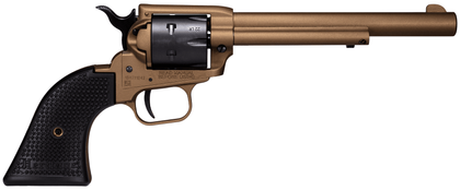 Heritage Rough Rider .22 LR 6.5" SAO Revolver - Burnt Bronze Classic