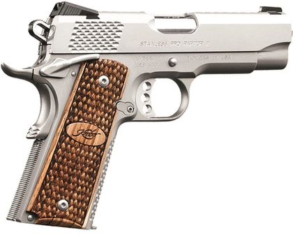 Kimber Pro Raptor II .45 ACP Stainless Match-Grade Zebrawood Pistol