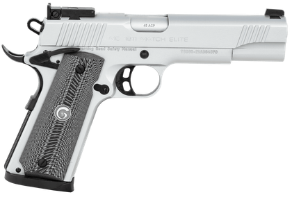 EAA MC1911 Match Elite Gen 1 .45 ACP Chrome Pistol - Precision Shooter