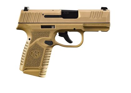 FN Reflex 9mm Gen 1 Micro-Compact FDE Handgun - 11+1/15+1 Capacity
