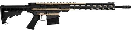 Great Lakes AR-10 Desert Flag Gen 1 .308 Tactical Rifle, 16" Cerakote