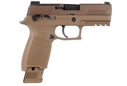 Sig Sauer P320 M18 Gen 1 Optics Ready 9mm Pistol, Coyote Finish