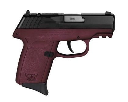 SCCY CPX-2 Gen 3 RDR 9mm Compact Pistol - Crimson Red Frame