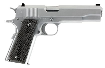 Llama Max I Chrome .38 Special Semi-Auto Pistol - 9+1 Rounds, G10 Grip
