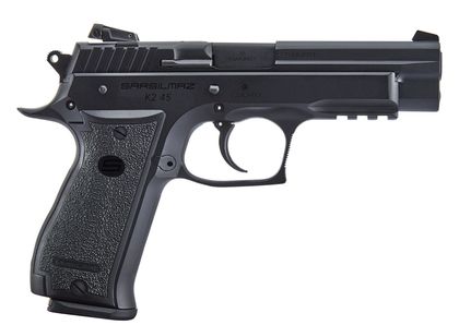 SAR K2 .45 ACP Tactical Handgun - Black Steel, 10+1, DA/SA Action