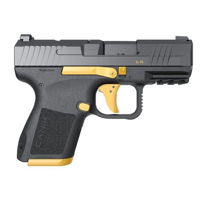 Canik METE MC9 Gen 1 Black & Gold Micro-Compact 9mm Pistol