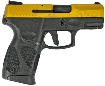 Taurus G2C Gold 9mm Semi-Auto Pistol, Gen 1 - Compact, 12rd, Stylish