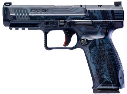 Canik METE SFT Gen 1 9mm, Optics Ready, Blue Cyber Finish Pistol