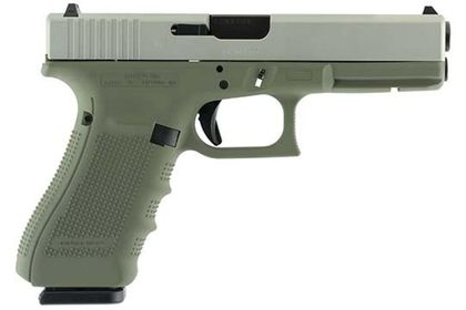 Glock G17 Gen 4 9mm - Compact Concealed Carry Pistol, 17-Round Capacity
