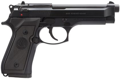 Beretta M9 Gen 1 9mm Pistol - 4.9" Barrel, Ambidextrous Safety