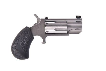 NAA Pug Gen 1 Mini-Revolver .22 LR/.22 Mag Stainless Steel Compact