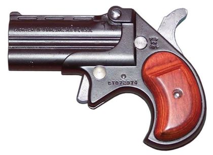 Cobra Compact 9mm Derringer Gen 1 - Black/Rosewood 2-Shot Power