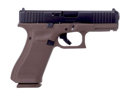 Glock 45 Gen5 MOS 9mm Pistol - FDE, High-Capacity, Ergonomic Design