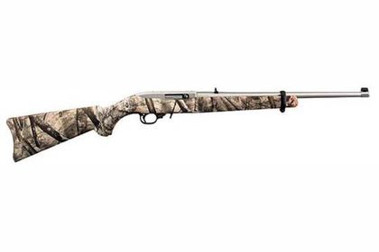 Ruger Camolite 22 LR Carbine - Semi-Auto, Camo Stock, 10-Round Capacity