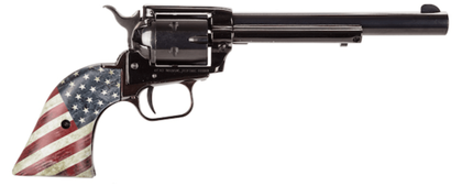 Heritage Rough Rider Patriot .22 LR Revolver - 6.5" Barrel, Flag Grips