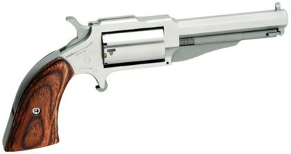 NAA 1860 Earl Gen 1: Compact .22 WMR Rosewood Grip Mini-Revolver