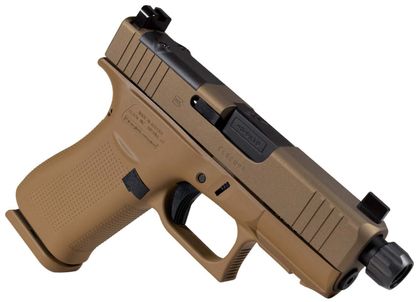 Glock 43X MOS Debo FDE 9mm Compact Pistol Gen 1 - Optic Ready