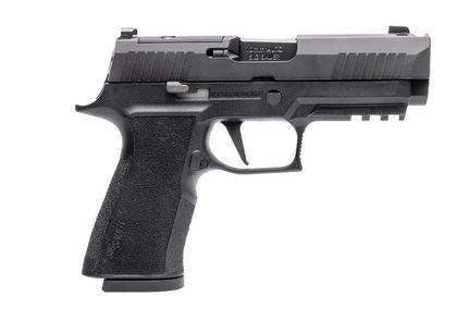 Sig Sauer P320 XTEN Carry Comp 10MM Gen 1 - Optics Ready Black Pistol