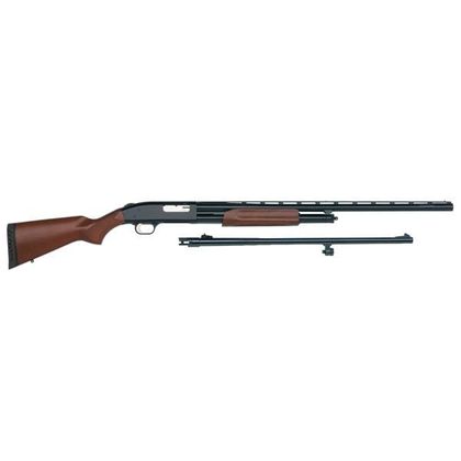 Mossberg 500 Field/Deer Gen 1 Combo Shotgun 12GA Dual-Barrel Versatile