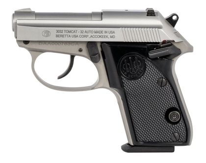 Beretta 3032 Tomcat DASA Stainless Compact - .32 ACP Conceal Carry