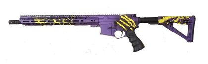 WISE ARMS WA-15B Gen 1 Kryptek Purple/Gold 5.56mm Tactical Rifle