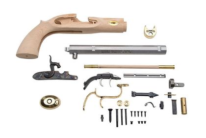 Traditions Trapper .50 Cal Percussion Pistol Kit - Easy Build Muzzleloader