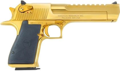 Desert Eagle XIX .50 AE Titanium Gold Gen 1 - Power & Elegance