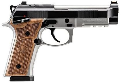 Beretta 92GTS Launch Edition 9mm Pistol – Black/Stainless, 18rd