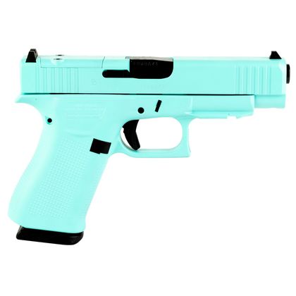 Glock 48 Gen5 MOS Robin's Egg Blue 9mm - Sleek Optics-Ready Pistol