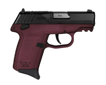 SCCY CPX-1 Gen3 RDR 9mm Compact Pistol - Crimson Red, 10+1 Capacity