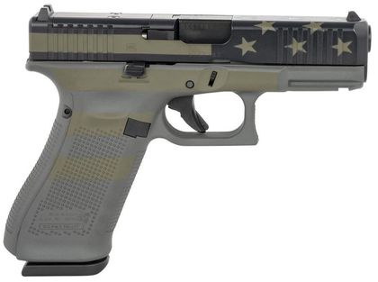 GLOCK G45 Gen 5 9mm MOS - Operator Flag Cerakote Compact Pistol