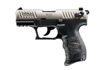 Walther P22 Nickel .22 LR Compact Pistol - Gen 1 Precision Shooter