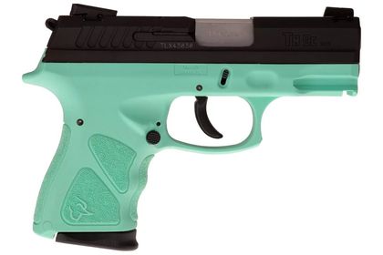 Taurus THC Gen 1 Compact 9MM - Two-Tone Cyan Hammer-Fired Pistol