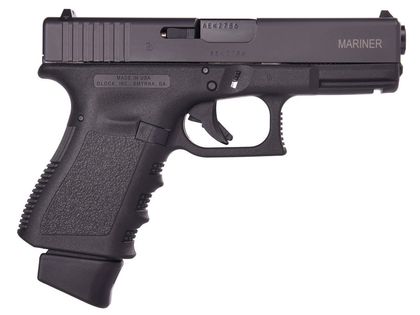 Glock Gen 3 Mariner 9mm Pistol - 17+1 Rounds, Black Finish