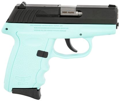 SCCY CPX-3 Gen 1 .380 ACP DAO - Compact Blue & Black Defender
