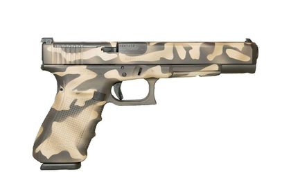 Glock G40 Gen 4 Sandstorm 10mm, 15rd, 6.02" Optic-Ready Pistol